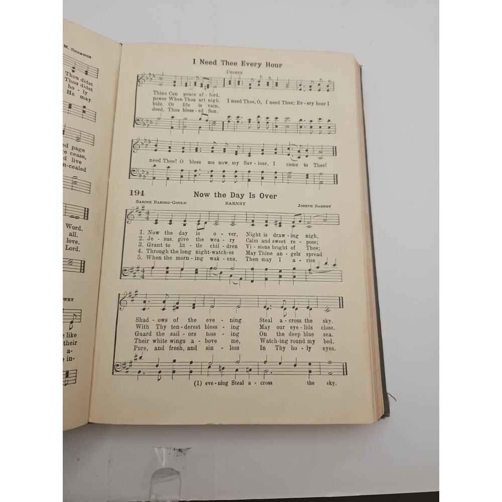 The Broadman Hymnal 1940 Broadman Press Book‎ Vintage - Picture 14 of 14